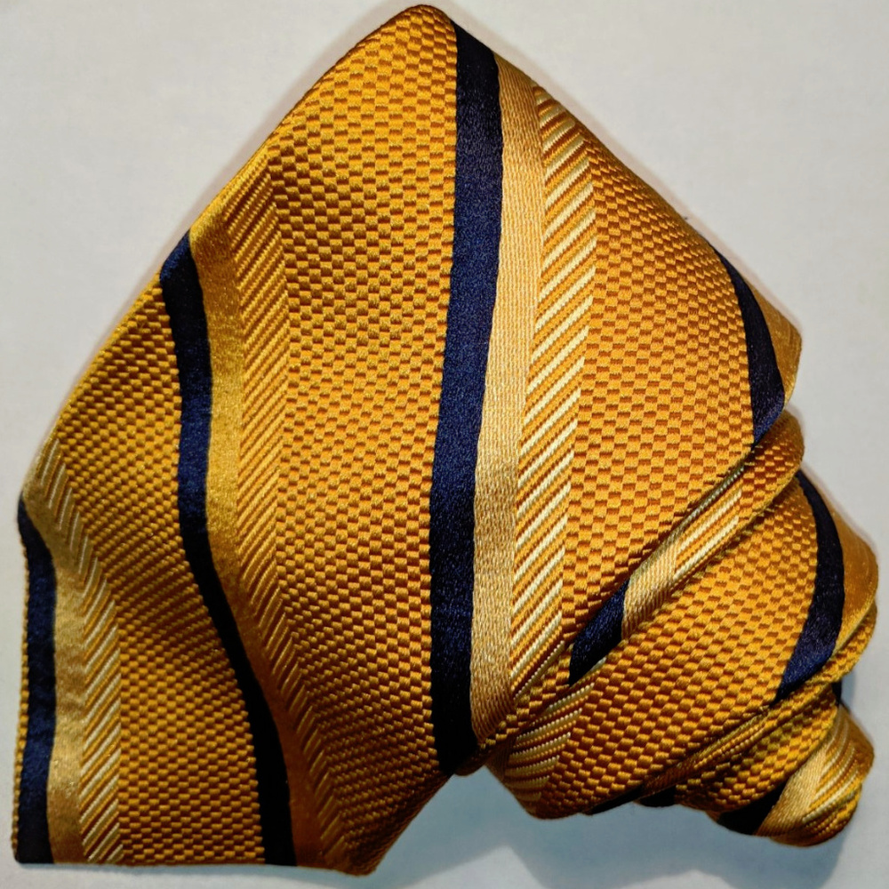 Paul Frederick yellow tie